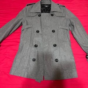 Gray coat